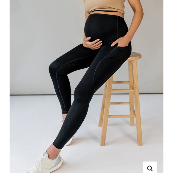 Blanqi maternity leggings with pockets - Picture 6 of 6